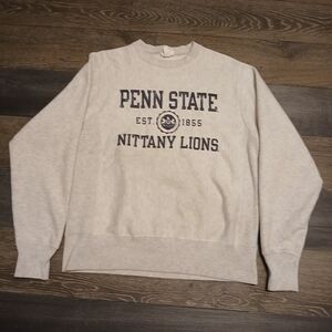 Penn State Nittany Lions Sweatshirt Mens Small Football Champion Reverse Weave
